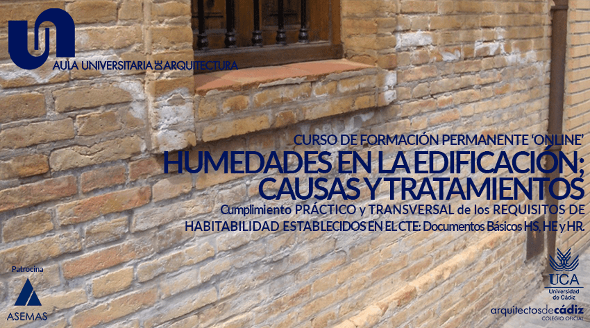 La interacción entre el agua y el edificio como causa y origen de las patologías de humedades en la edificación