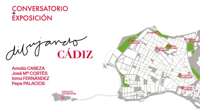 INVITACIÓN 1 dibujando Cádiz
