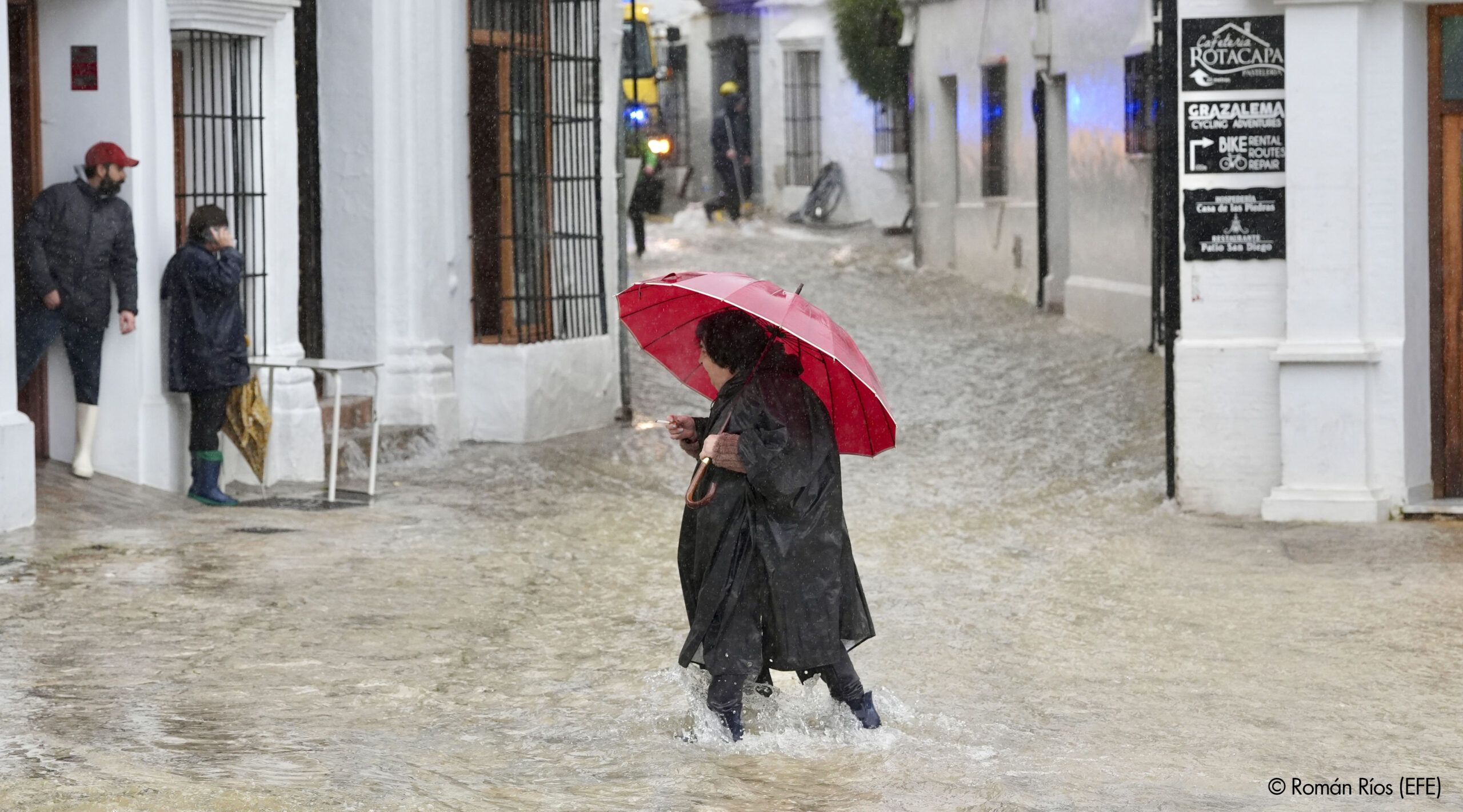 Grazalema (Cádiz) acumula 238 litros por metro cuadrado